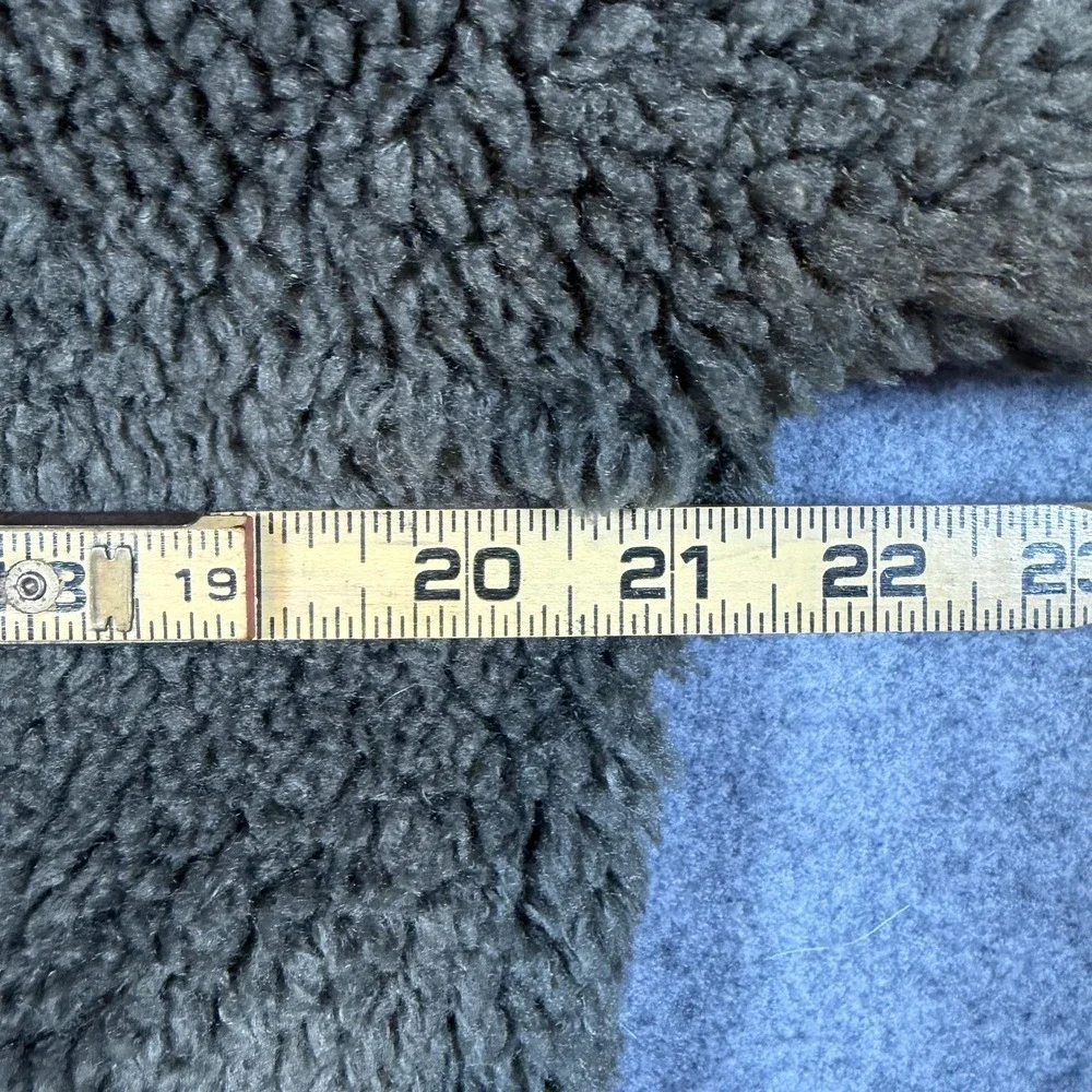 Lululemon Oh So Sherpa Hoodie Womens 6 Green Half Zip Teddy Fleece LW3FLRS